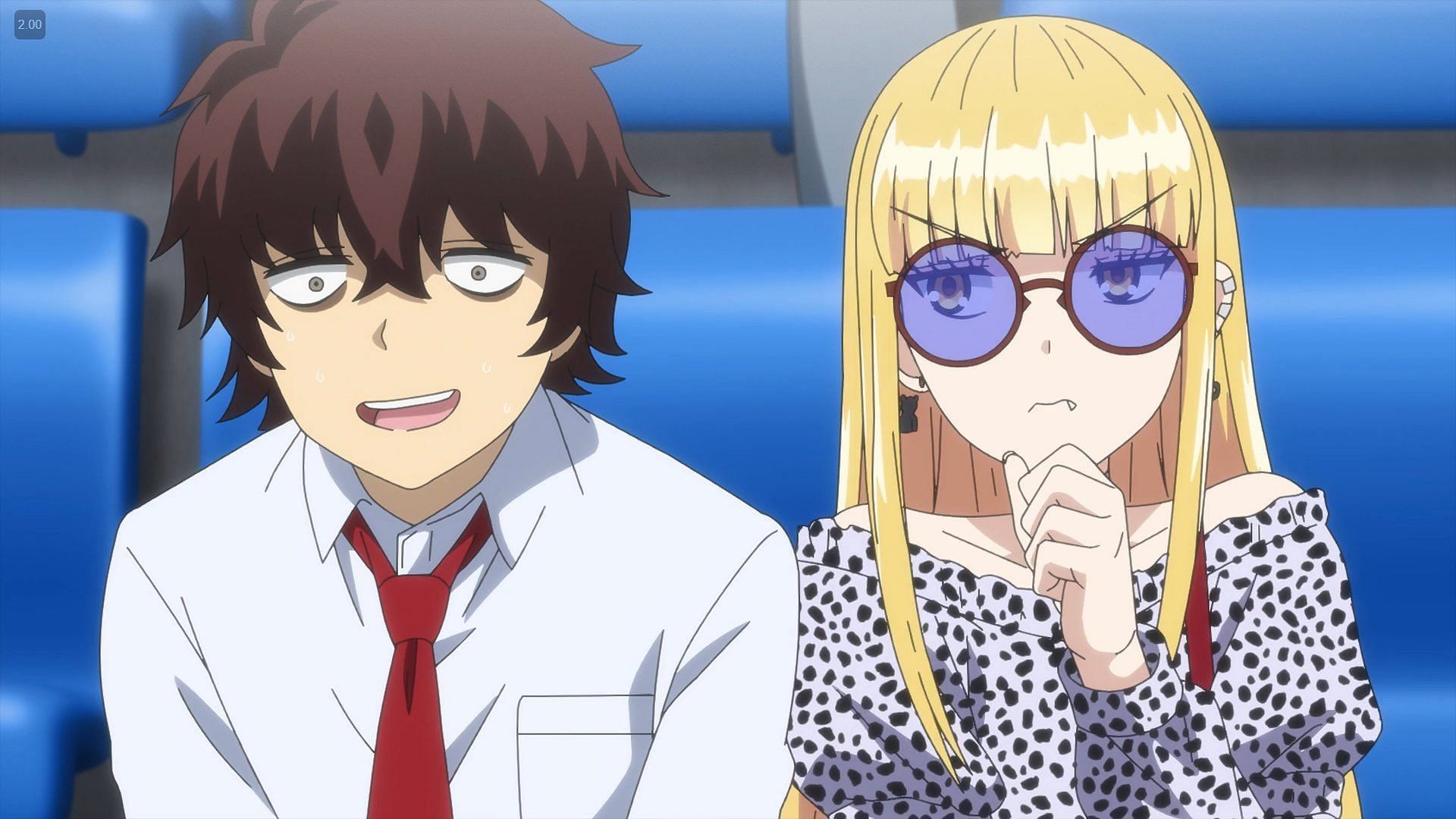 Murata and Ruriko as seen in the latest episode (Image via EMT Squared).